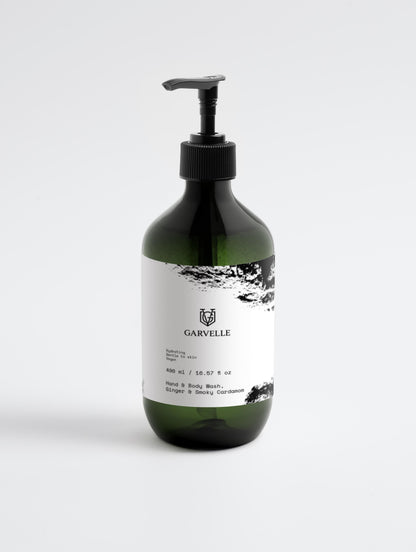 Garvelle Body Wash, Ginger & Smoky Cardamom